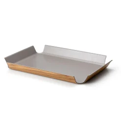 Tablett 41x29,5 cm taupe metallic | A158584