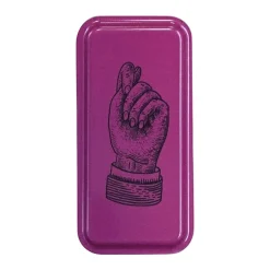 Tablett 27,5x13,5 cm violett | A195604