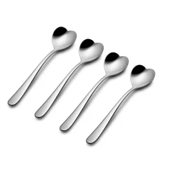Tee-/Kaffeelöffel Set (4 Stk.) Edelstahl | A102393