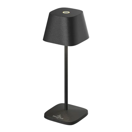 Tischlampe LED 20 cm dimmbar schwarz | schwarz | A201110