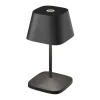 Tischlampe LED 20 cm dimmbar schwarz | schwarz | A141326