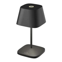 Tischlampe LED 20 cm dimmbar schwarz | schwarz | A141326