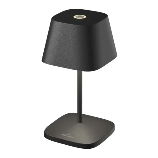 Tischlampe LED 20 cm dimmbar schwarz | schwarz | A141326