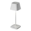 Tischlampe LED 20 cm dimmbar weiß | weiß | A142448