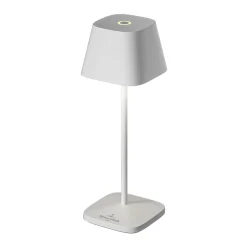 Tischlampe LED 20 cm dimmbar weiß | weiß | A142448