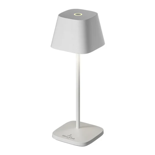 Tischlampe LED 20 cm dimmbar weiß | weiß | A142448