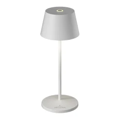 Tischlampe LED 20 cm dimmbar weiß | weiß | A142452