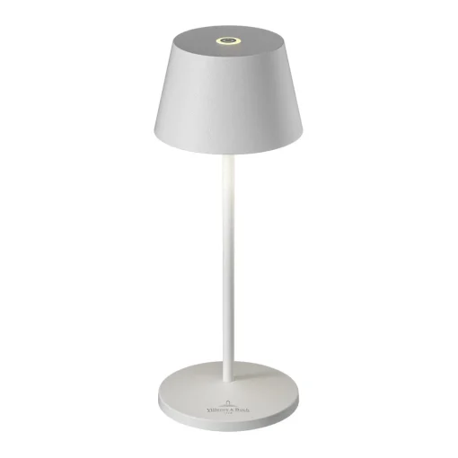 Tischlampe LED 20 cm dimmbar weiß | weiß | A142452