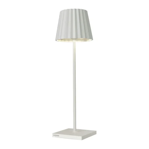 Tischlampe LED 38 cm dimmbar weiß | weiß | A142878