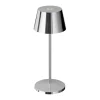 Tischlampe LED 20 cm dimmbar chrom | chrom | A141322