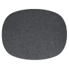 Tischset oval 45x35 cm anthrazit 01 | A166008