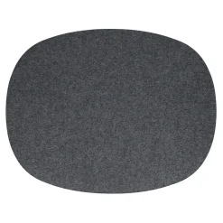 Tischset oval 45x35 cm anthrazit 01 | A166008