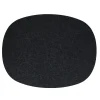 Tischset oval 45x35 cm graphit 08 | A167800