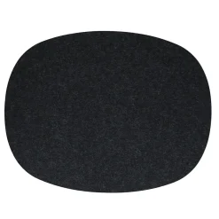Tischset oval 45x35 cm graphit 08 | A167800