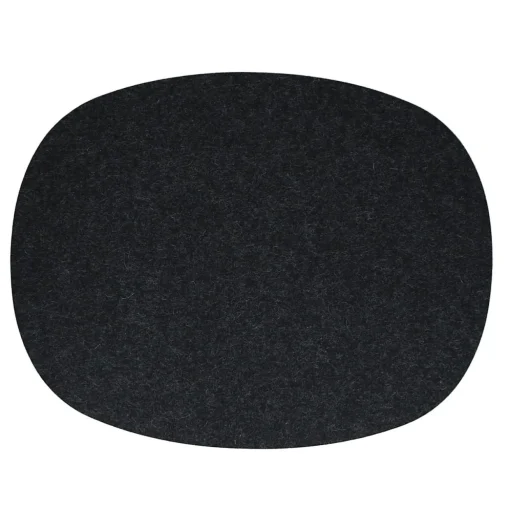 Tischset oval 45x35 cm graphit 08 | A167800