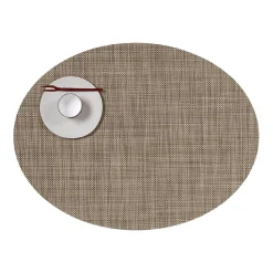 Tischset oval 36x49 cm linen | A119927