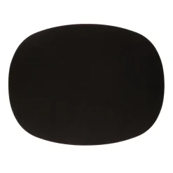 Tischset oval 45x35 cm schwarz 02 | A165918