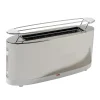 Toaster 41x11,5x19 cm Edelstahl/Harz weiß | A104164