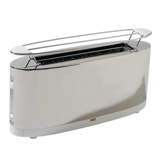 Toaster 41x11,5x19 cm Edelstahl/Harz weiß | A104164