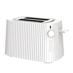 Toaster 34x18,5x25 cm Harz weiß | A100420
