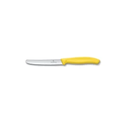 Tomatenmesser Wellenschliff 11 cm gelb | A173123