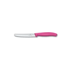 Tomatenmesser Wellenschliff 11 cm pink | A172781