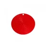 Topflappen Silikon 20 cm rot | A150412