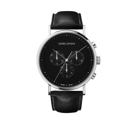 Uhr Chrono Edelstahl Black Dial  41 mm | A116443