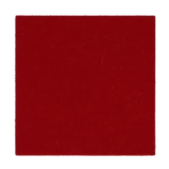 Untersetzer quadratisch 9x9 cm mohnrot 55 | A164796
