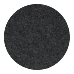 Untersetzer rund 12 cm anthrazit 01 | A165535
