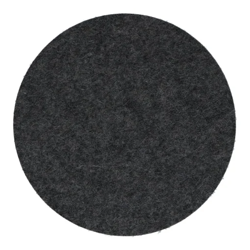 Untersetzer rund 12 cm anthrazit 01 | A165535