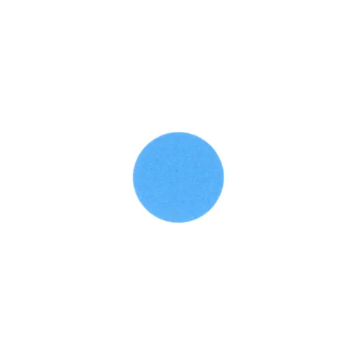 Untersetzer rund 9 cm himmelblau 33 | A165530