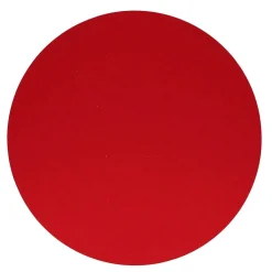 Untersetzer rund 40 cm mohnrot 55 | A166019
