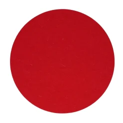 Untersetzer rund 20 cm mohnrot 55 | A165684