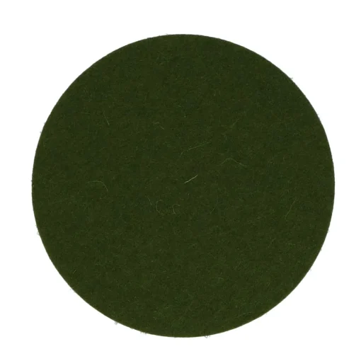 Untersetzer rund 9 cm oliv 24 | A165531