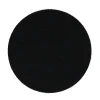 Untersetzer rund 9 cm schwarz 02 | A167545