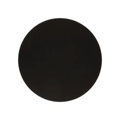 Untersetzer rund 35 cm schwarz 02 | A166766