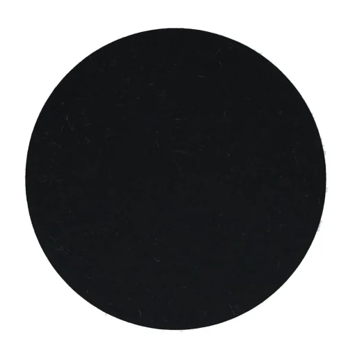 Untersetzer rund 20 cm schwarz 02 | A165686