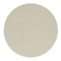 Untersetzer rund 12 cm wollweiß 03 | A165514