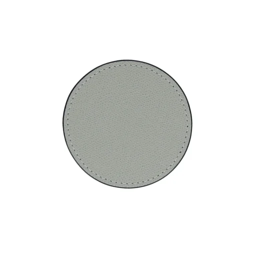 Untersetzer rund , Golf grau, Naht grau | A130167