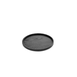 Untersetzer rund M 12 cm schwarz | A177019