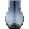 Vase 30 cm dunkelblau Glas | A109770