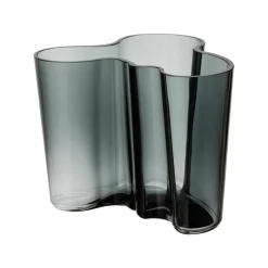 Vase 16 cm dunkelgrau | dunkelgrau | A187349