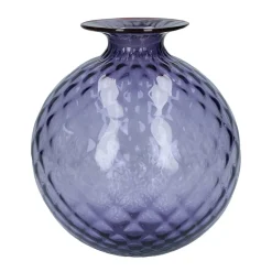 Vase 24,5 cm indigo, roter Faden | A108461