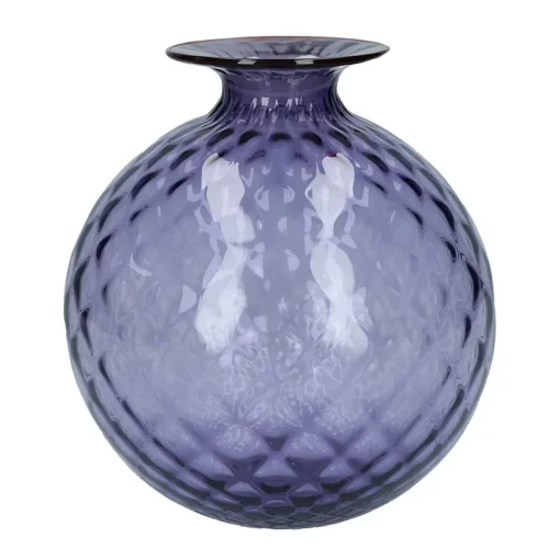 Vase 24,5 cm indigo, roter Faden | A108461