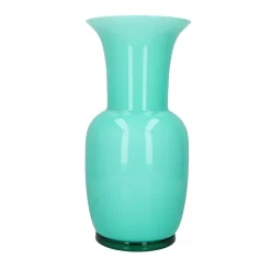 Vase 42 cm mint grün/weiß | A107637