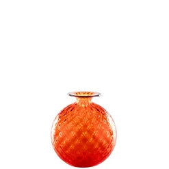 Vase 20,5 cm orange/roter Faden | A109064