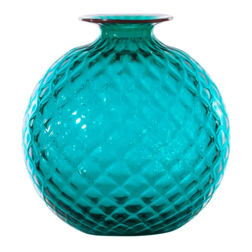 Vase 16,5 cm paraiba/roter faden | A108644