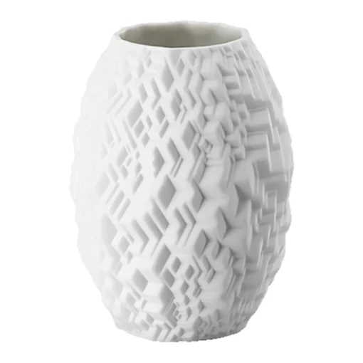 Vase 10 cm weiß matt | A117202