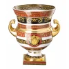 Vase auf Fuß 33 cm Amphora Medusa | A124493